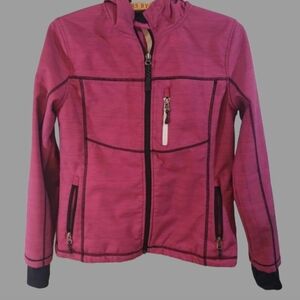 Snozu girls 14/16‎ fleece lined jacket three pocket